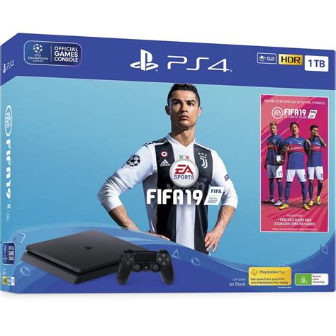 Sony PlayStation 4 Slim 1TB + FIFA 19 Online at Best Price.